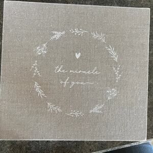 New The miracle of You, baby journal book